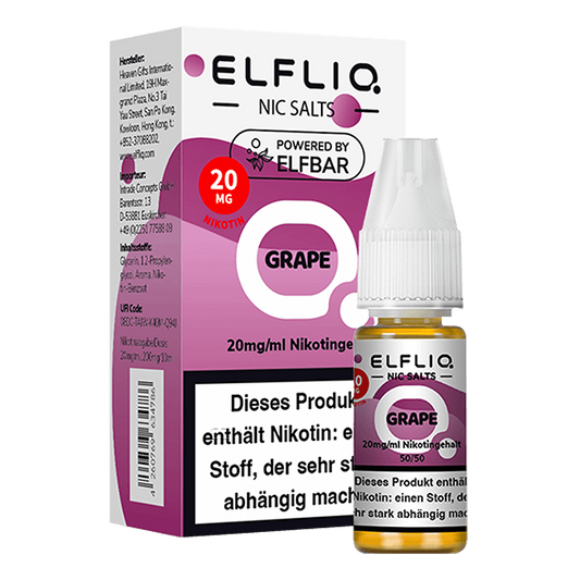 Grape Liquid 20 mg/ml Nikotin