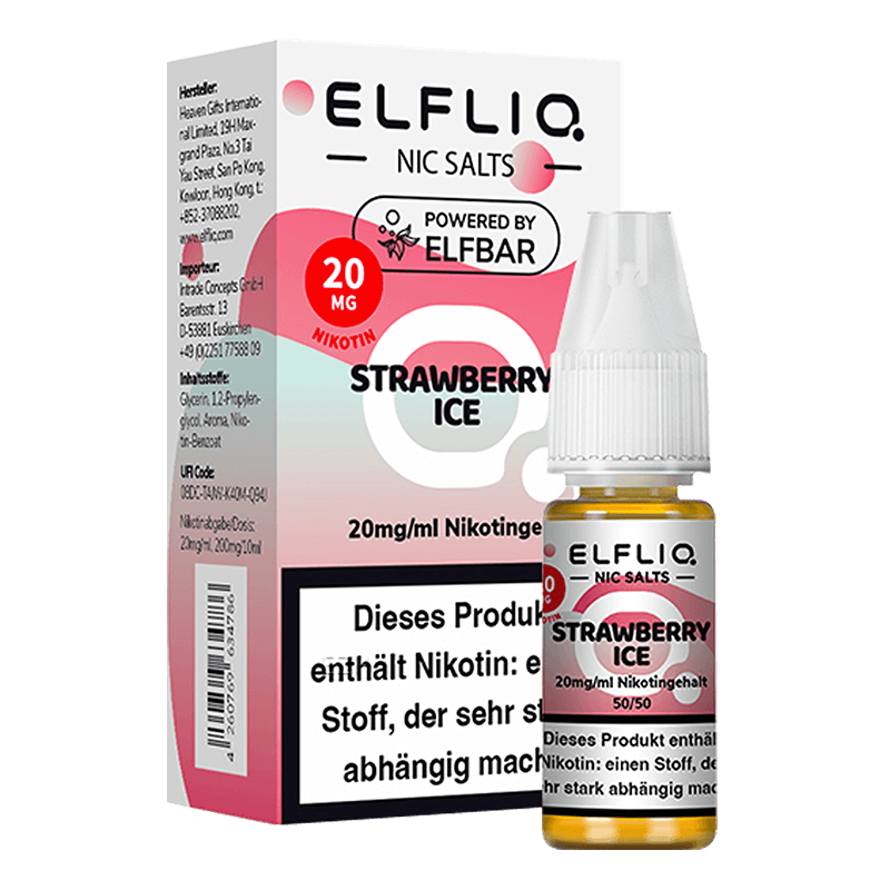 Strawberry Ice Liquid 20 mg/ml Nikotin