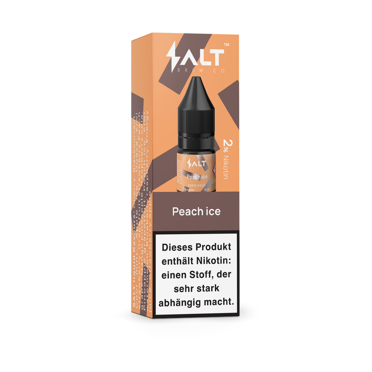 Salt Brew Co Peach Ice E-Liquid 20mg/ml 10ml