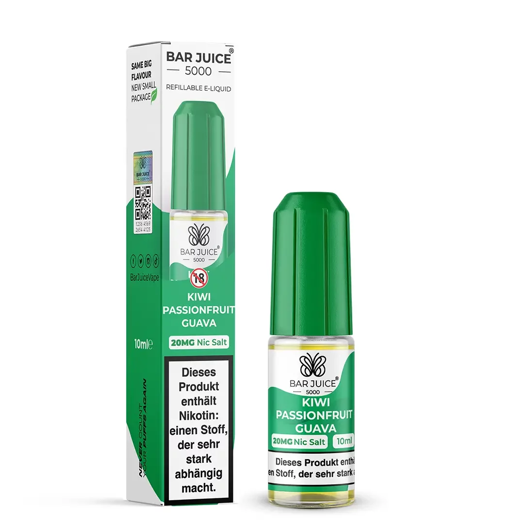 Bar Juice 5000 Liquid - Kiwi Passionfruit Guava 20mg/ml