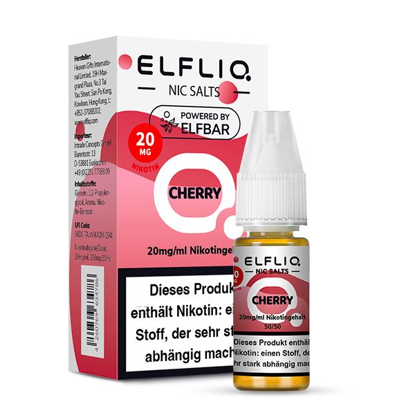 Cherry Liquid 20 mg/ml Nikotin