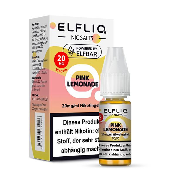 Pink Lemonade Liquid 20 mg/ml Nikotin