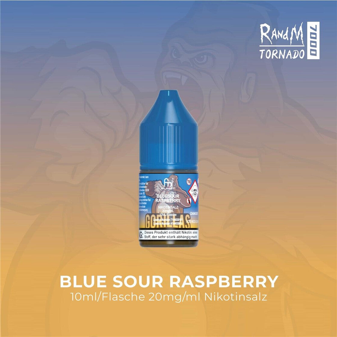 Fumot RandM Tornado 7000 Liquid Blue Sour Raspberry