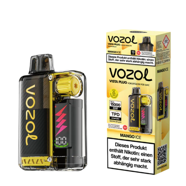 Vozol Vista Plug 15K (TPD) MANGO ICE