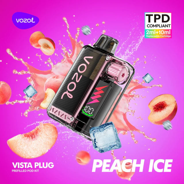 Vozol Vista Plug 15K (TPD) PEACH ICE