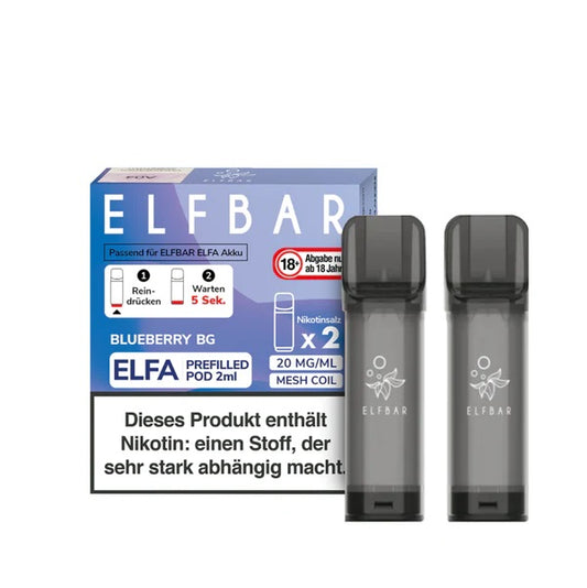 Elfa Blueberry Bubble Gum