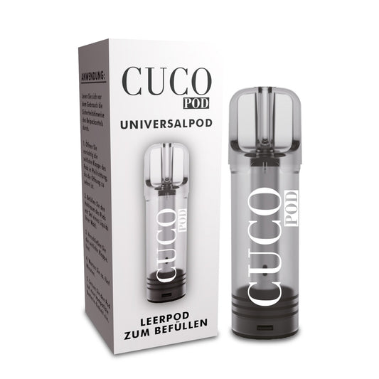 Cuco Pod Leerpod 2 ml Selbstbefüllbarer Pod für Batterieeinheit