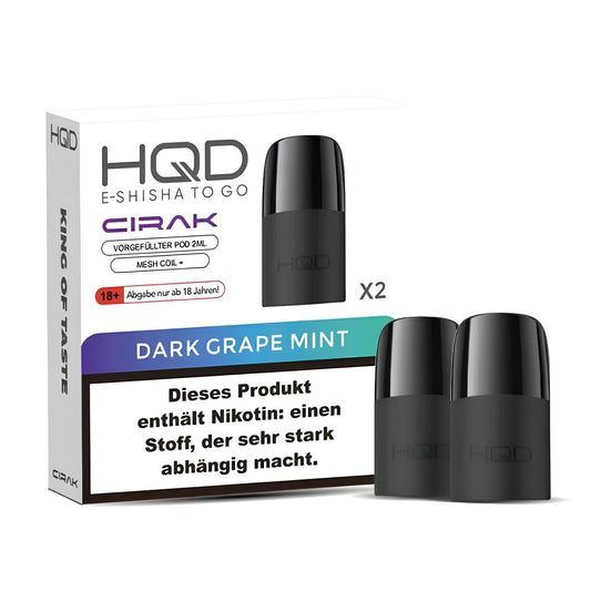 HQD CIRAK Dark Grape Mint