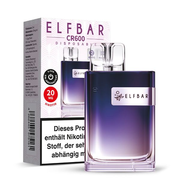 ELFBAR CR600 Blackberry Raspberry Lemonade