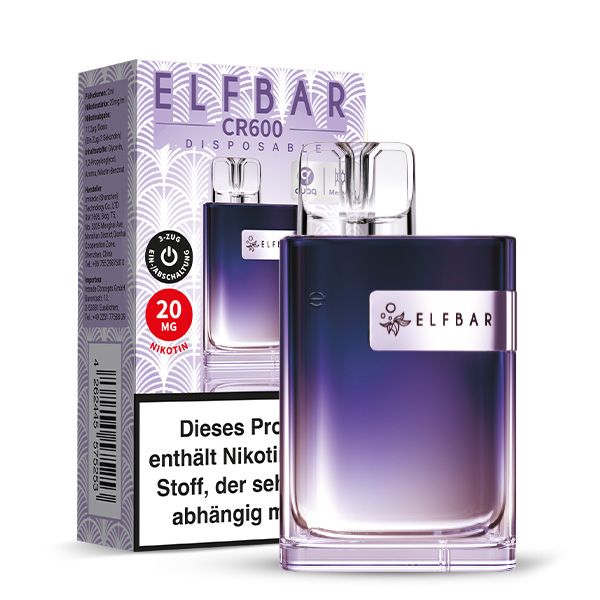 ELFBAR CR600 Grape