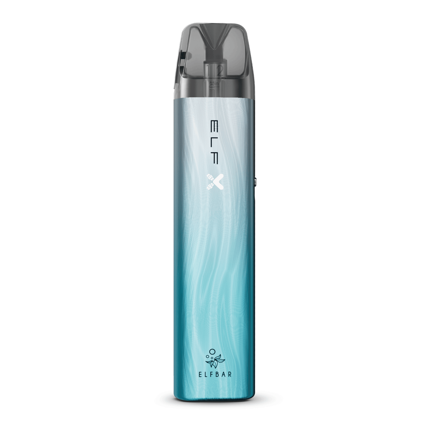 ELFBAR ELFX Refillable Starter Pod Kit Silver Blue