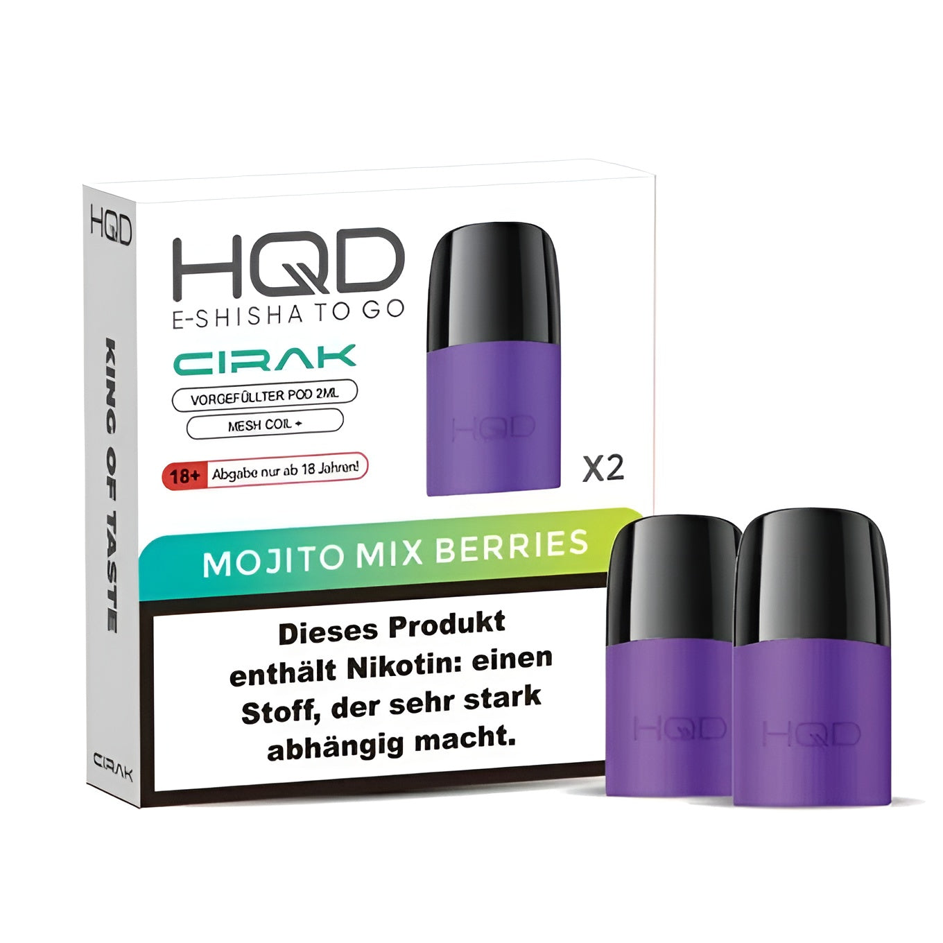 HQD CIRAK Mojito Mix Berries