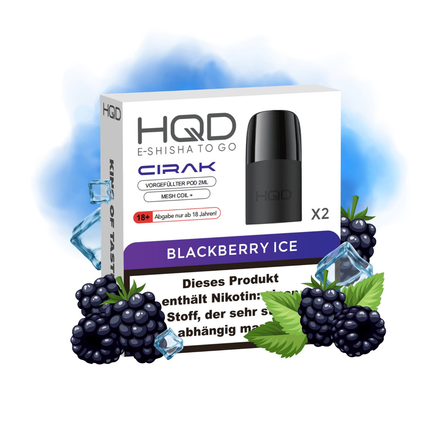 HQD CIRAK Blackberry Ice