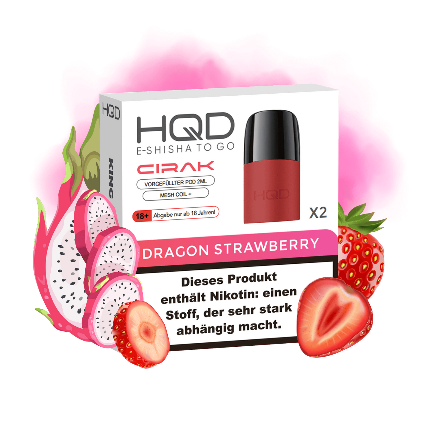 HQD CIRAK Dragon Strawberry