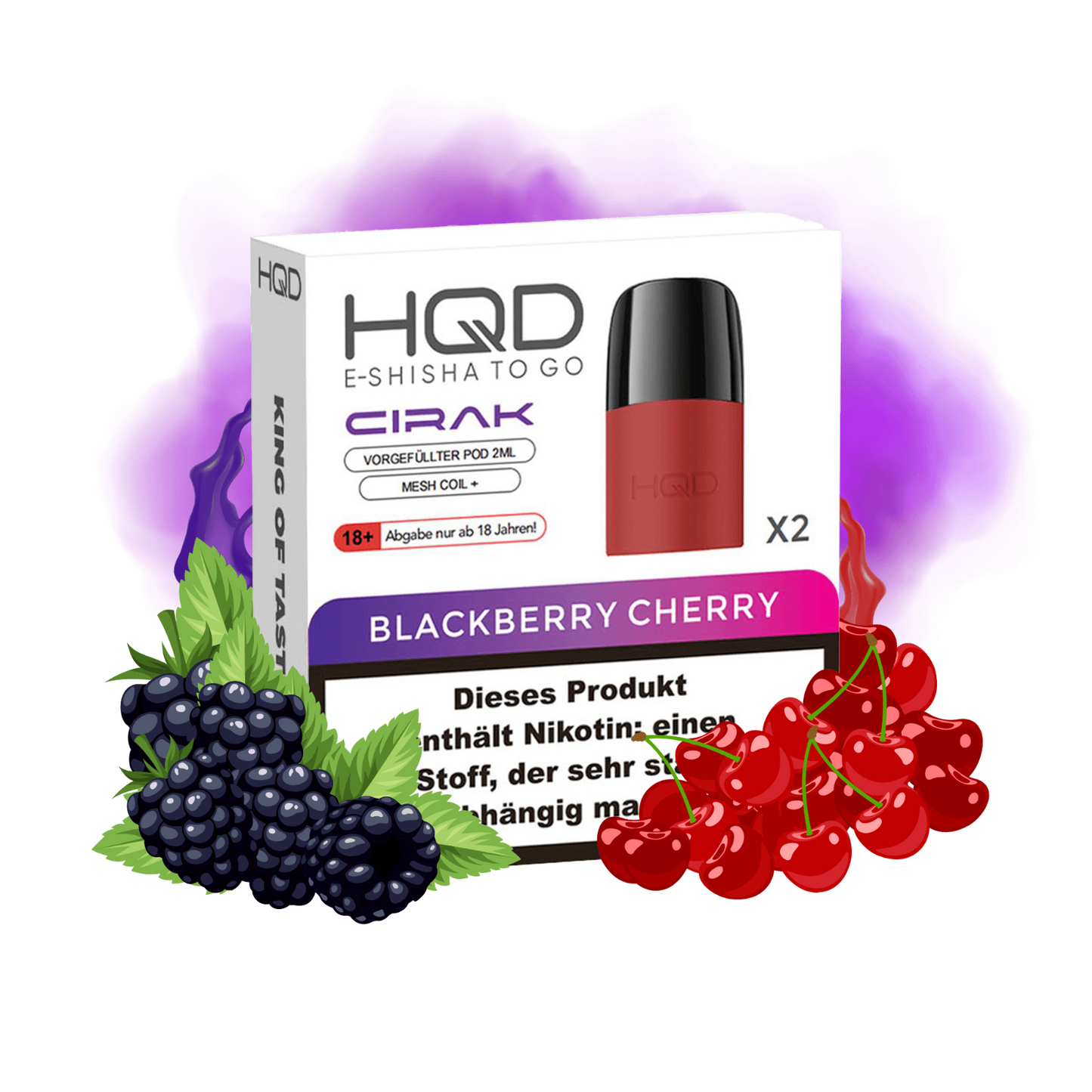 HQD CIRAK Blackberry Cherry